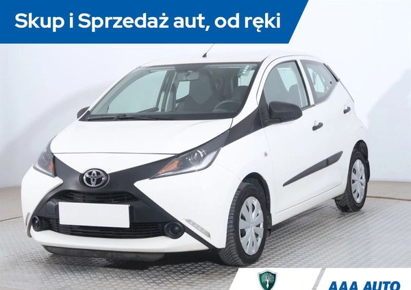 Toyota Aygo cena 34000 przebieg: 46649, rok produkcji 2016 z Błażowa małe 172